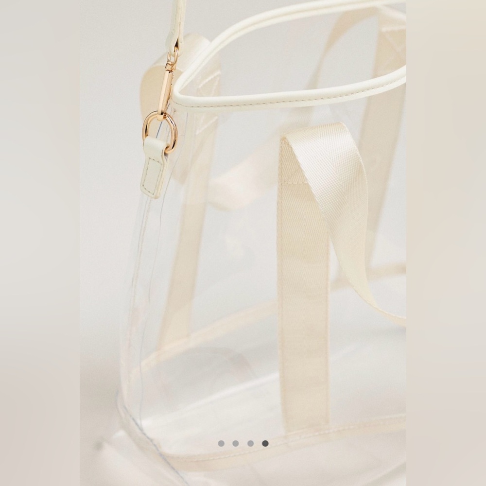 NWT Anthropologie Clear Stadium Tote - Picture 4 of 6